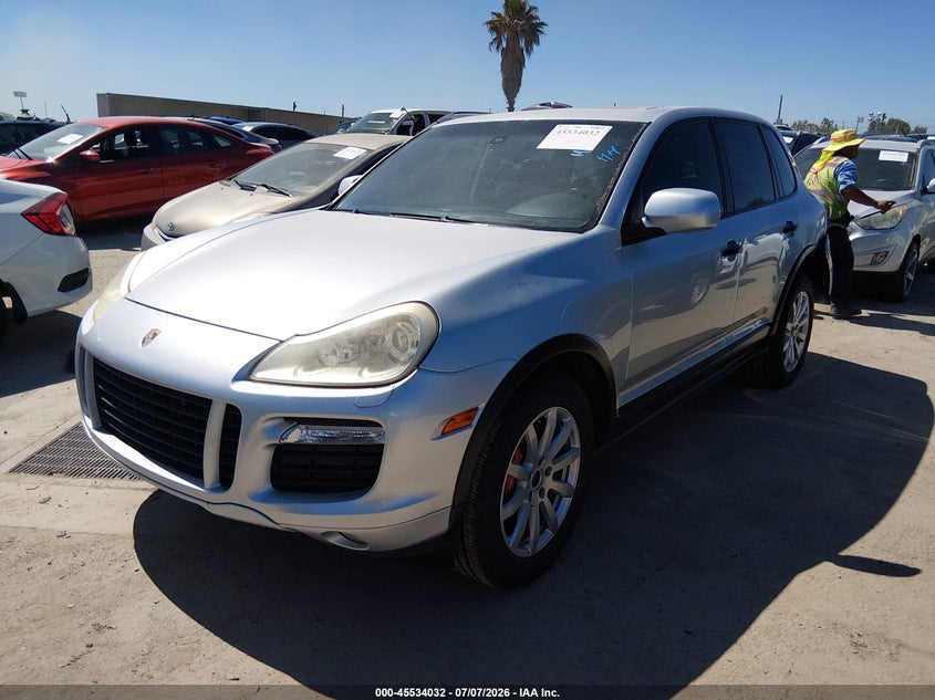 2009 Porsche Cayenne, Left Rear, IAAI, VIN WP1AD29P39LA65665 — photo 2