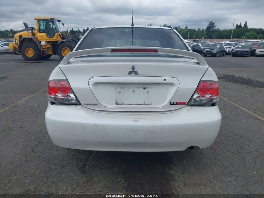 2004 Mitsubishi Lancer Oz Rally VIN: JA3AJ86E34U021070 Lot: 45534041