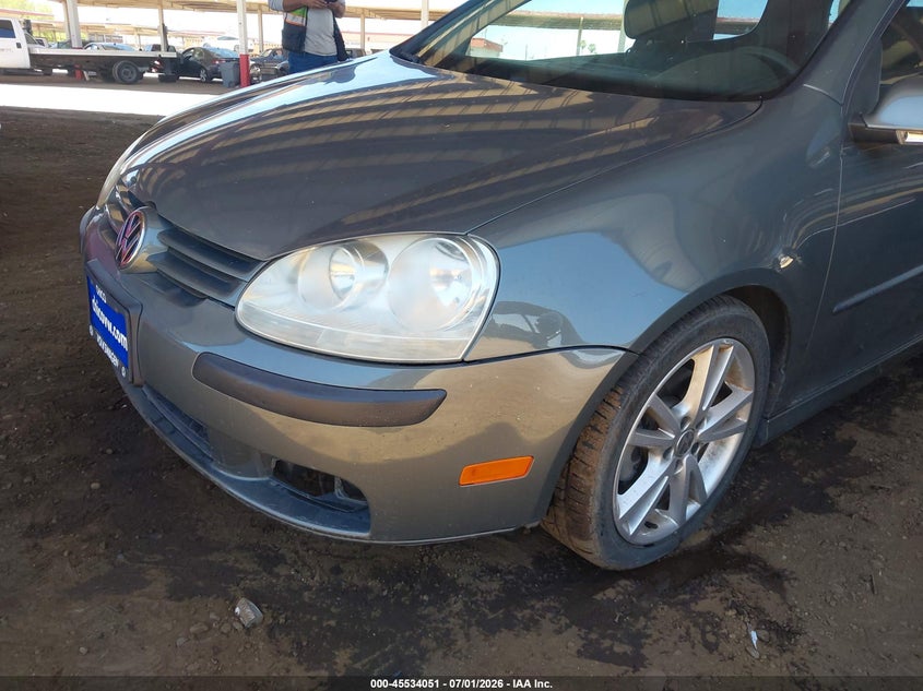 2007 Volkswagen Rabbit 2-Door W/Pzev (M5) VIN: WVWAS71K47W175947 Lot: 45534051