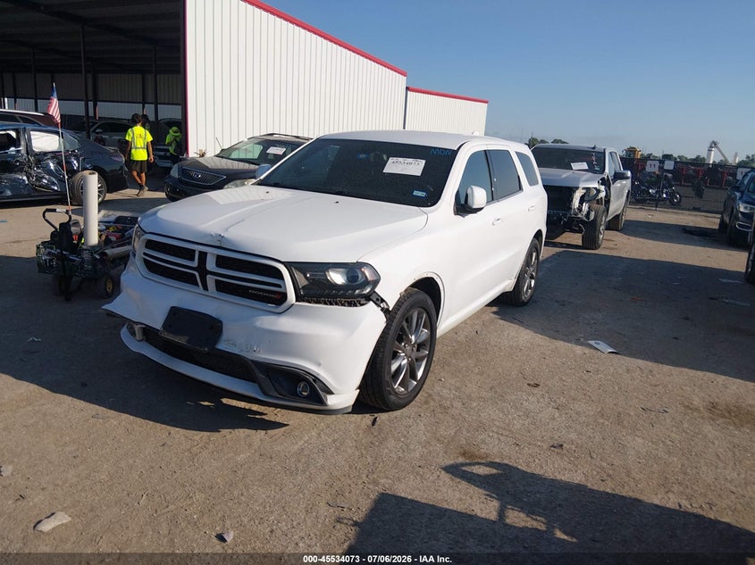 Vin: 1c4rdhdg7fc834016, lot: 46032317, dodge durango limited 20152
