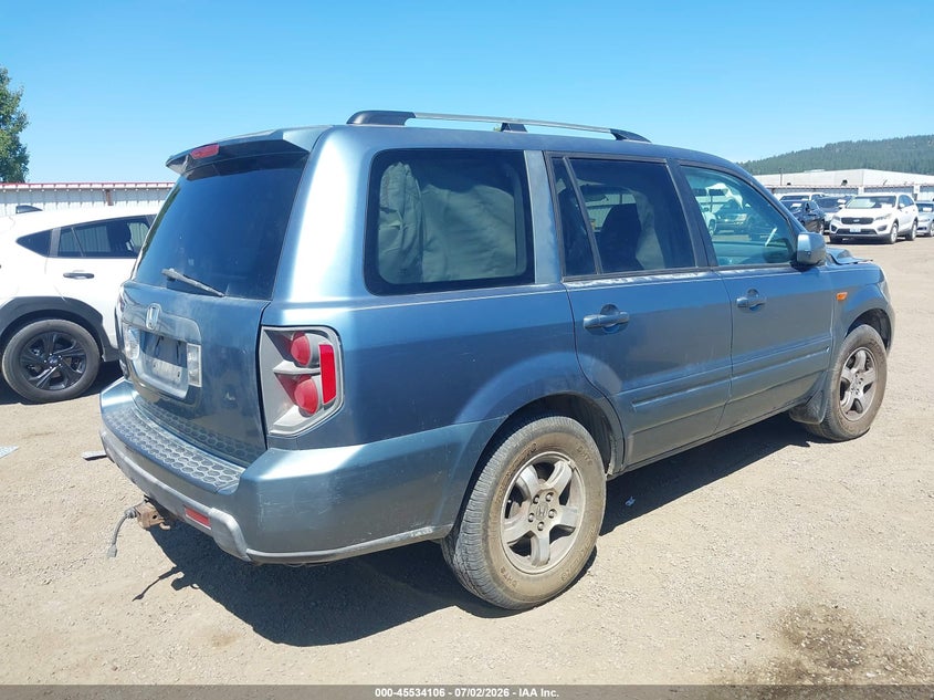 2006 HONDA PILOT VIN 5FNYF28516B022760 nuotrauka 4