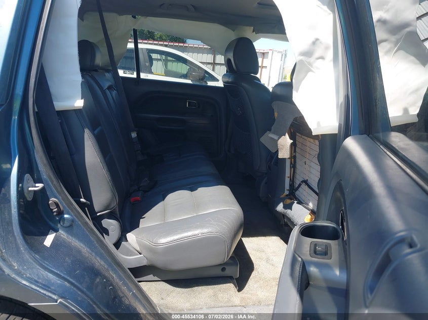 2006 HONDA PILOT VIN 5FNYF28516B022760 nuotrauka 8