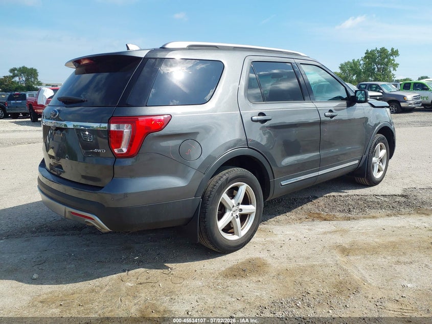 Vin: 1fm5k8d81hga67669, lot: 46032351, ford explorer xlt 20174