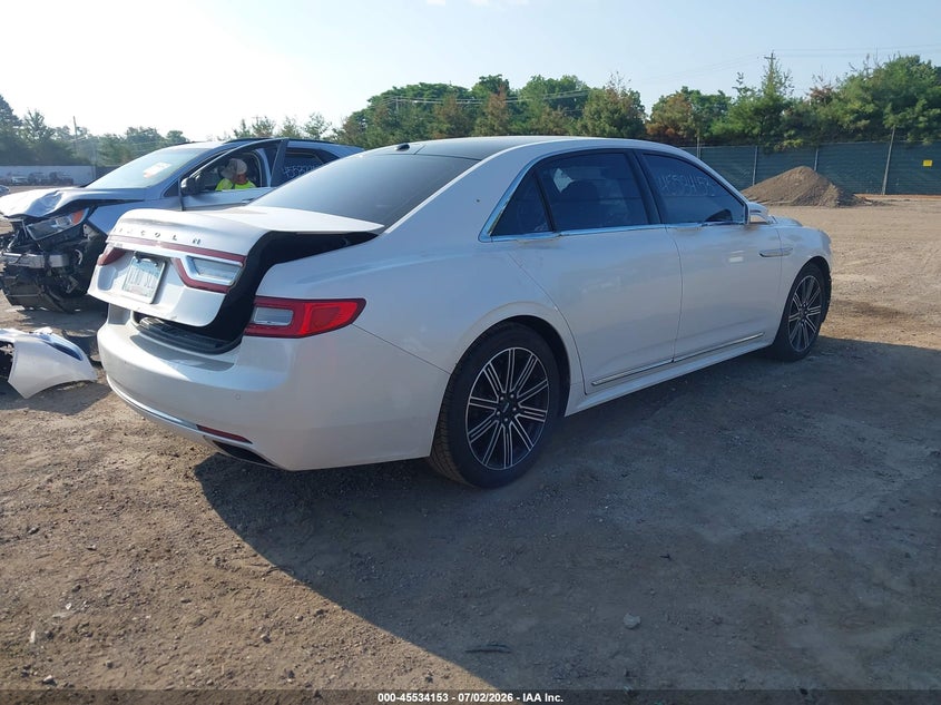 Vin: 1ln6l9rp1h5612031, lot: 46032397, lincoln continental reserve 20174