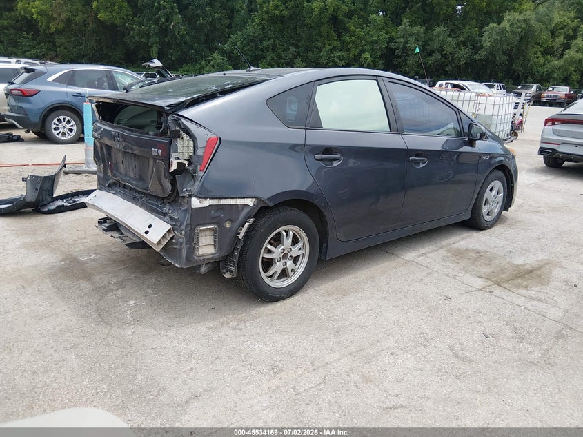 2011 TOYOTA PRIUS auction photo 4
