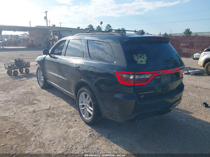 Vin: 1c4rdjdg1pc597192, lot: 46032416, dodge durango gt plus awd 20233