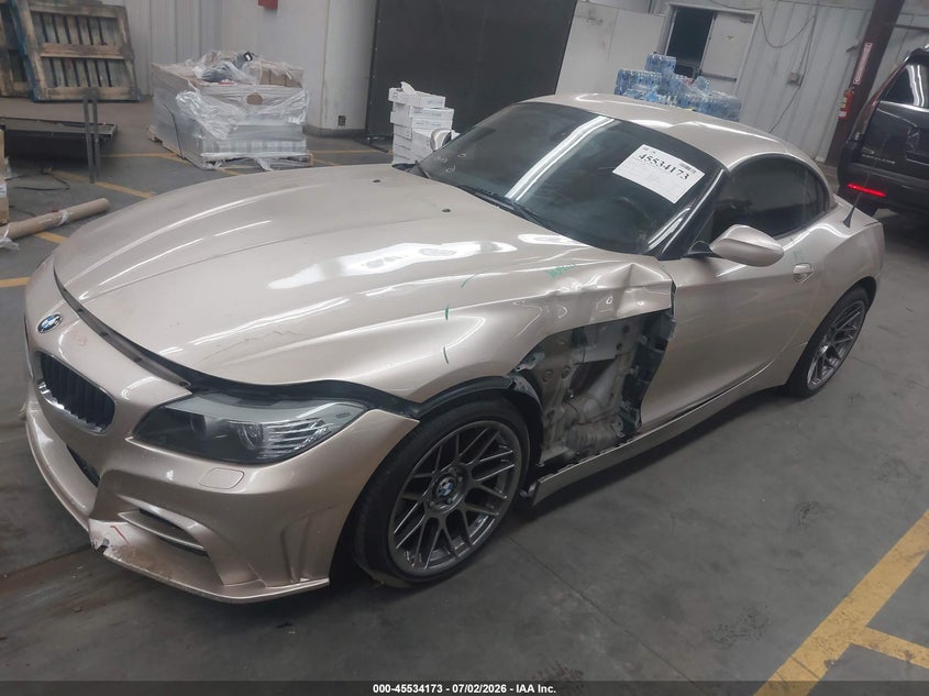 Vin: wbalm7c5xbe382591, lot: 46032417, bmw z4 sdrive35i 20112
