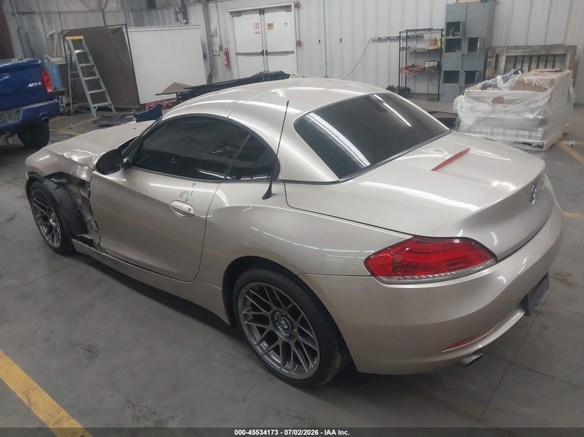 Vin: wbalm7c5xbe382591, lot: 46032417, bmw z4 sdrive35i 20113