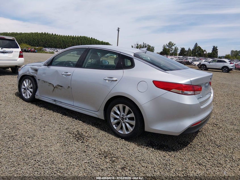 Vin: 5xxgu4l35jg212523, lot: 46032454, kia optima ex 20183