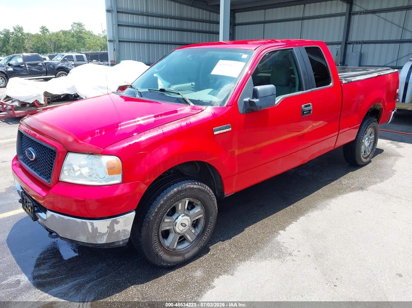 2005 Ford F-150, Normal Wear & Tear, IAAI, VIN 1FTPX14525FB06007 — photo 2