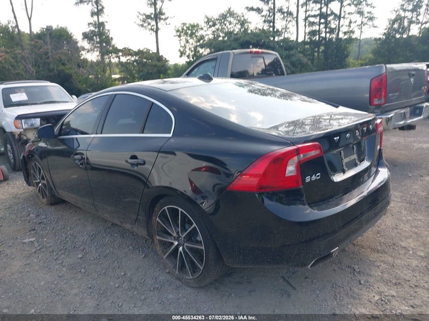 Vin: yv149mfk9g2395201, lot: 46032507, volvo s60 t6 drive-e 20163