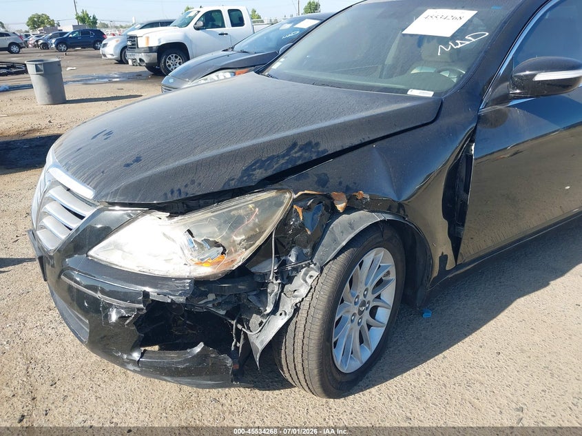 2009 Hyundai Genesis 3.8 VIN: KMHGC46E09U039642 Lot: 45534268