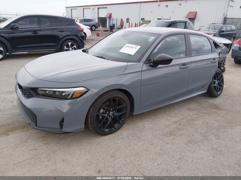 2026 HONDA CIVIC SEDAN 2.0L I-4 DI, DOHC, VVT, 150HP