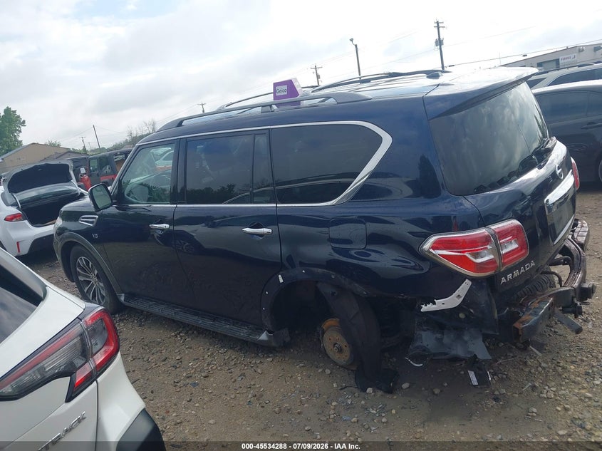 2018 Nissan Armada Sl VIN: JN8AY2NC9JX500604 Lot: 45534288