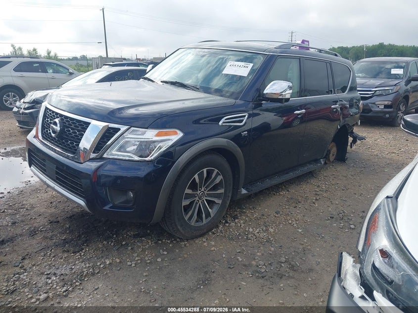 2018 Nissan Armada, Удар ззаду, IAAI, VIN JN8AY2NC9JX500604 — фото 2
