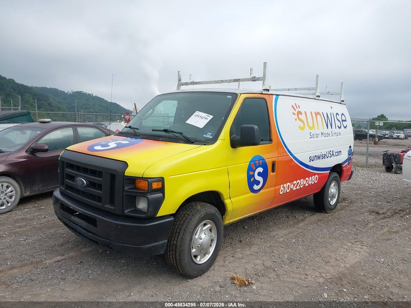 Vin: 1ftne2ew0bdb18917, lot: 46032539, ford e-250 commercial/recreational 20112