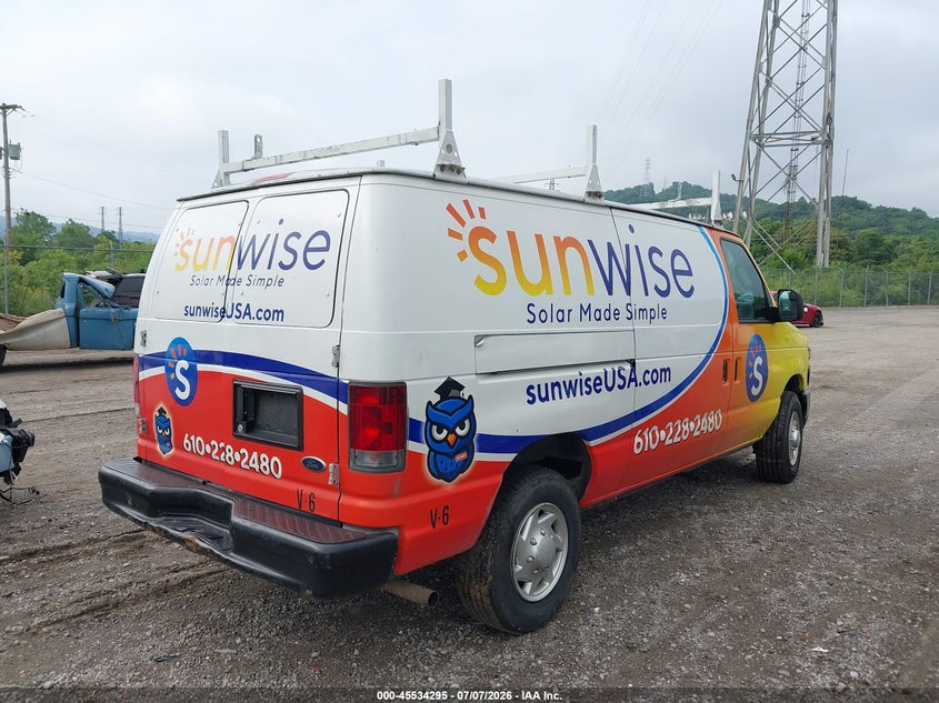 Vin: 1ftne2ew0bdb18917, lot: 46032539, ford e-250 commercial/recreational 20114