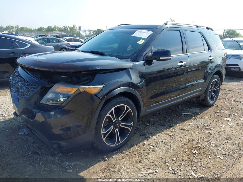 2014 FORD EXPLORER auction photo 2