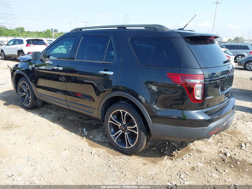 2014 FORD EXPLORER auction photo 3