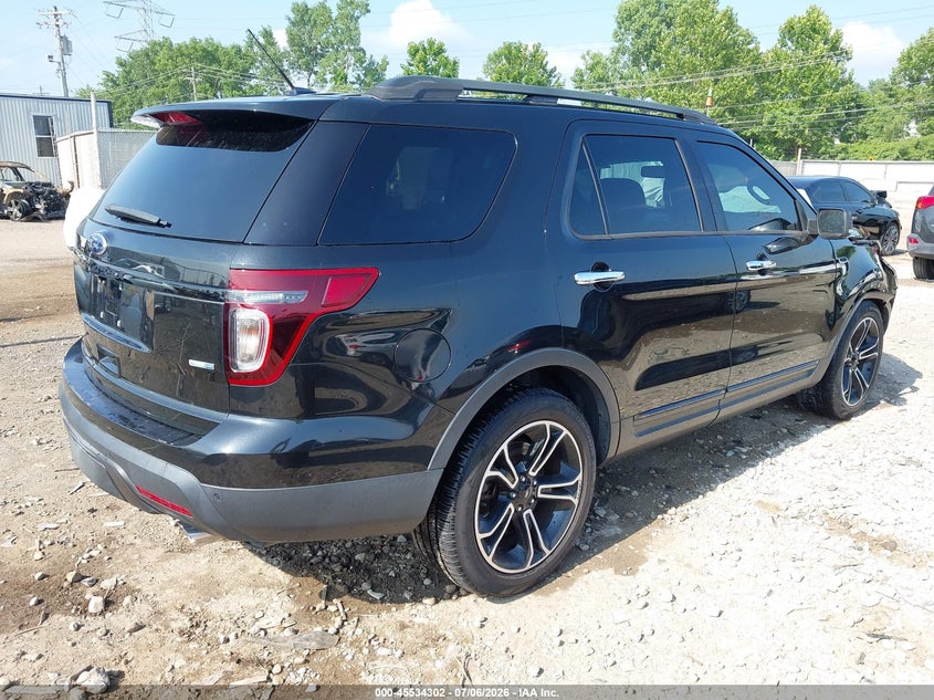 2014 FORD EXPLORER auction photo 4