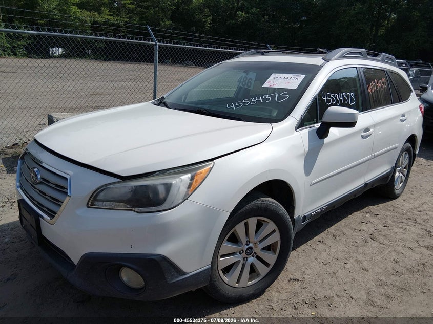 Vin: 4s4bsadc5g3235057, lot: 46032619, subaru outback 2.5i premium 20162