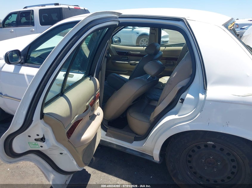 2000 Mercury Grand Marquis Ls VIN: 2MEFM75W7YX738278 Lot: 45534390