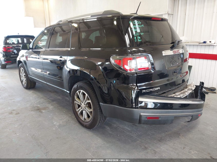 Vin: 1gkkrrkd2gj265630, lot: 46032642, gmc acadia slt-1 20163