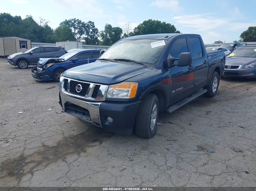Vin: 1n6ba0ed6fn513991, lot: 46032675, nissan titan sv 20152
