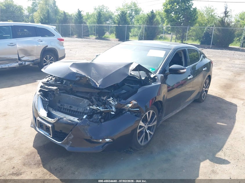 Vin: 1n4aa6ap7gc900215, lot: 46032692, nissan maxima 3.5 sl 20162