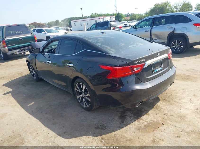 Vin: 1n4aa6ap7gc900215, lot: 46032692, nissan maxima 3.5 sl 20163