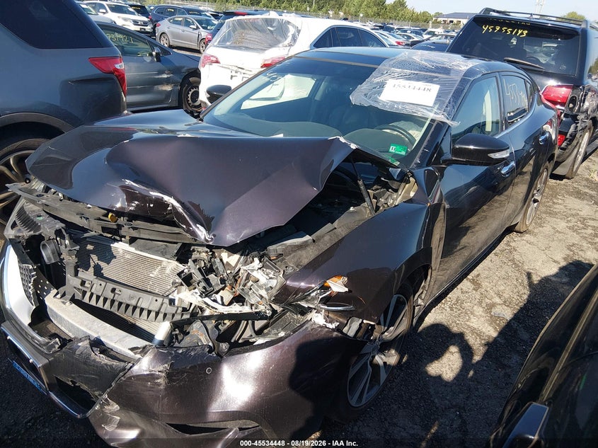 2016 NISSAN MAXIMA SEDAN 3.5L V-6 DOHC, VVT, 300HP