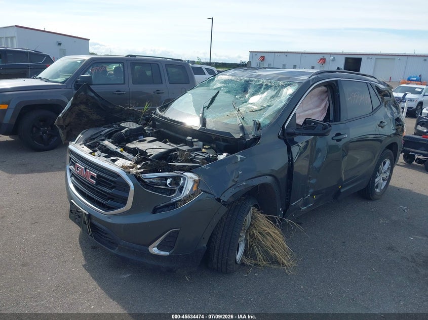 2018 GMC Terrain, Rollover, IAAI, VIN 3GKALTEV2JL411264 — photo 2