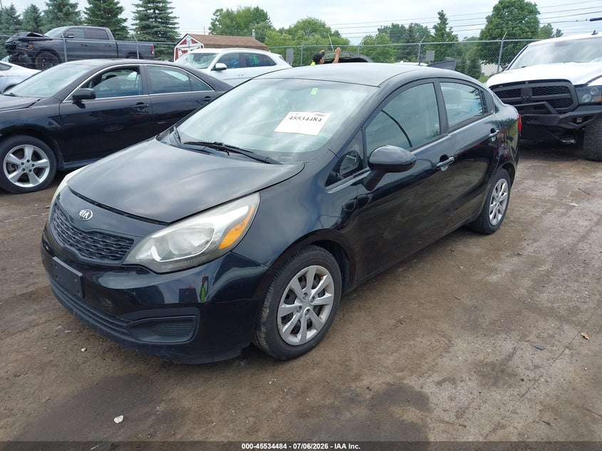 Vin: knadm4a37e6368165, lot: 46032728, kia rio lx 20142