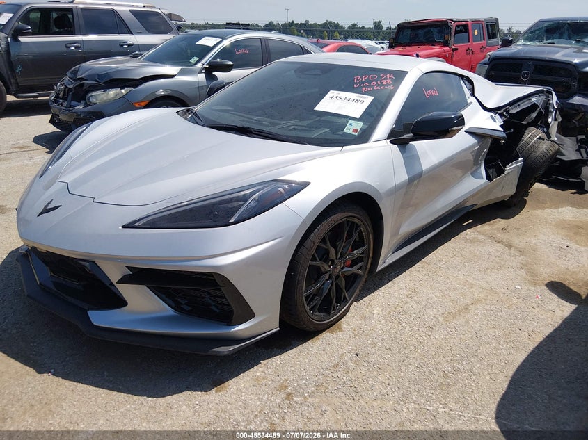 Vin: 1g1yb2d43t5110188, lot: 46032733, chevrolet corvette stingray , 2lt, rwd 20262
