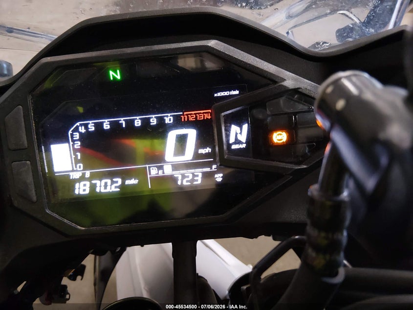2025 Kawasaki Ex500 VIN: ML5EXGG12SDA54532 Lot: 45534500