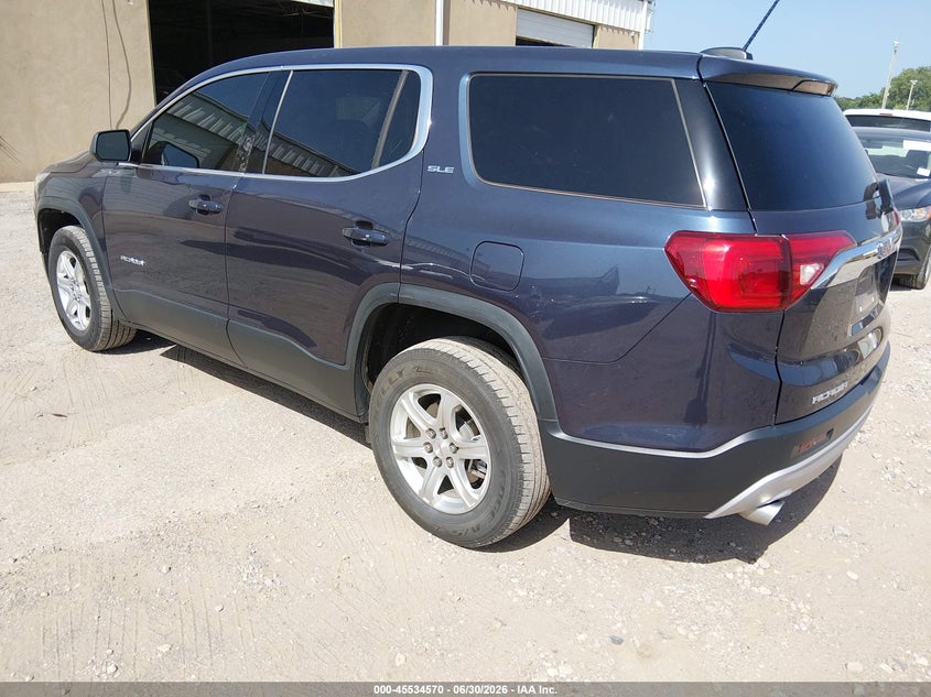 Vin: 1gkknrls0kz128060, lot: 46032814, gmc acadia sle-1 20193