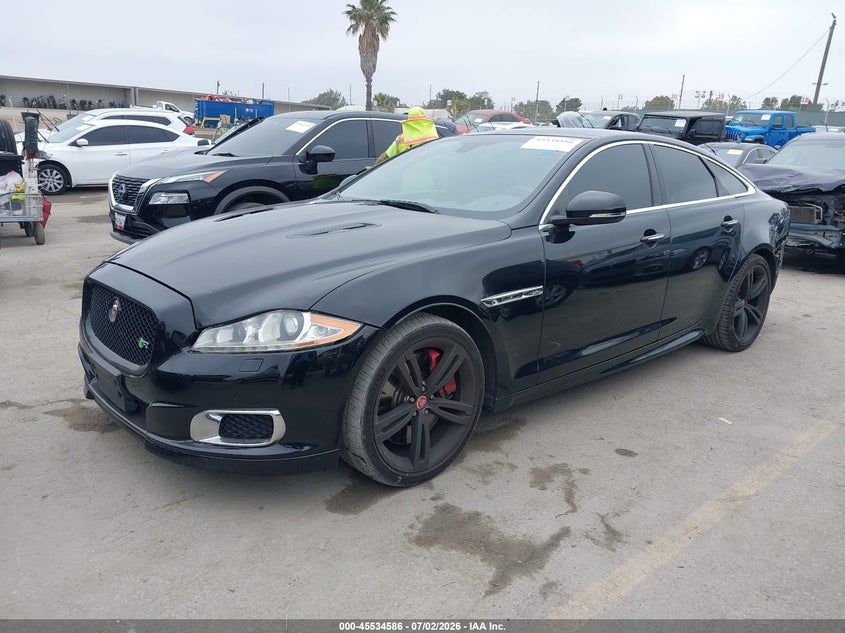 Vin: sajwa1ek2emv63754, lot: 46032830, jaguar xj xjr 20142