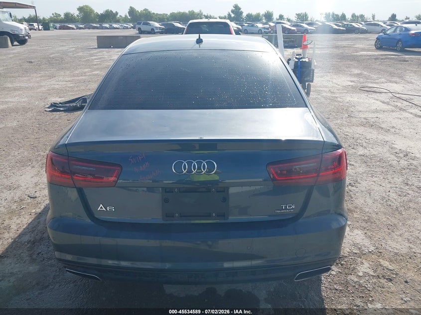 2016 Audi A6 3.0L Tdi Premium Plus VIN: WAUFMAFCXGN015265 Lot: 45534589