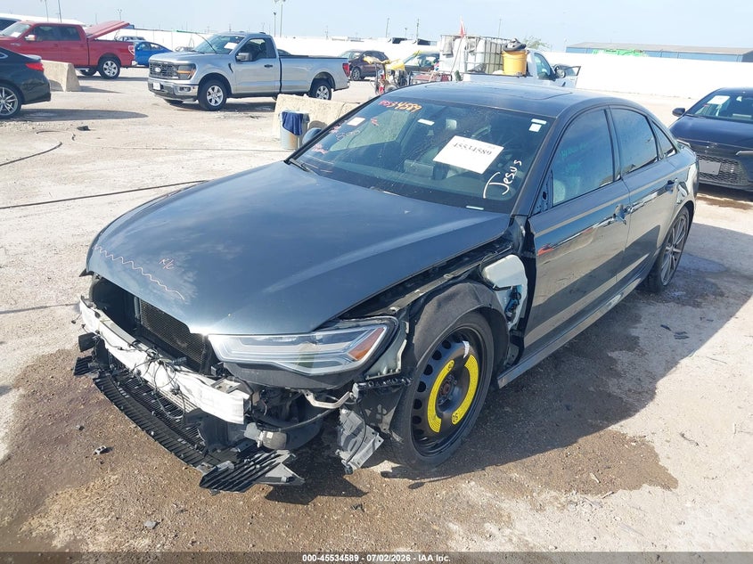 Vin: waufmafcxgn015265, lot: 46032833, audi a6 3.0l tdi premium plus 20162