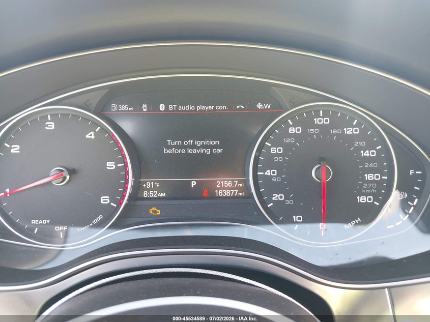 2016 Audi A6 3.0L Tdi Premium Plus VIN: WAUFMAFCXGN015265 Lot: 45534589