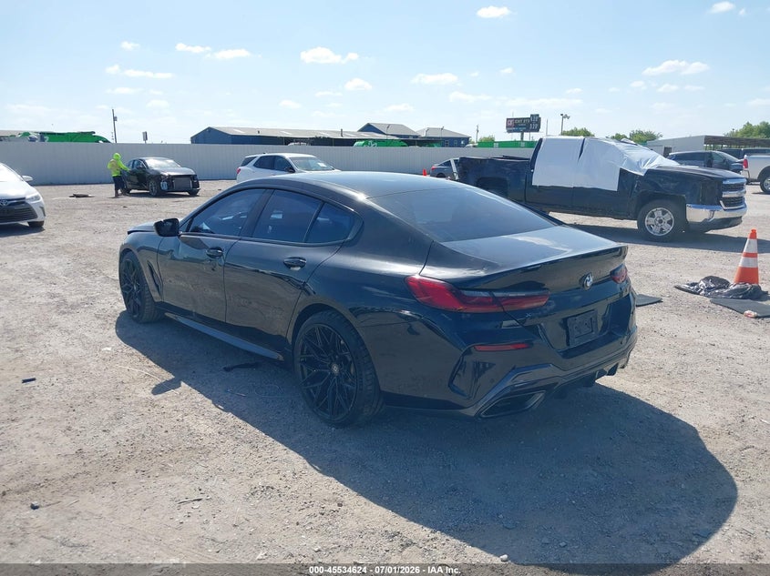 2020 BMW M850I GTAN COUPE — zdjęcie 3