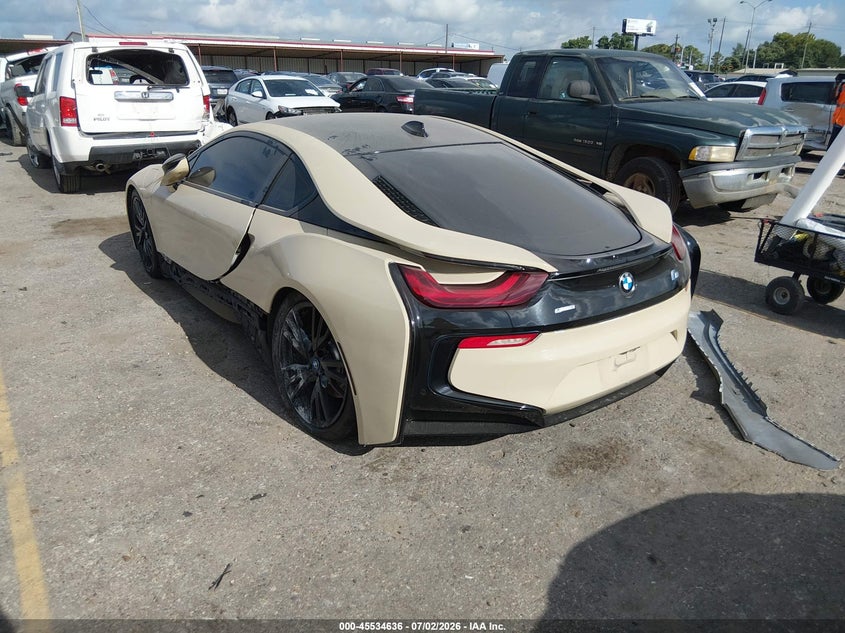 Vin: wby2z2c51fv674265, lot: 46032880, bmw i8 20153
