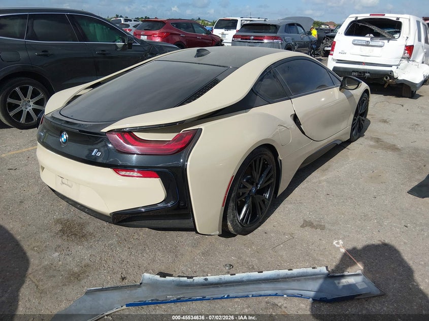 Vin: wby2z2c51fv674265, lot: 46032880, bmw i8 20154