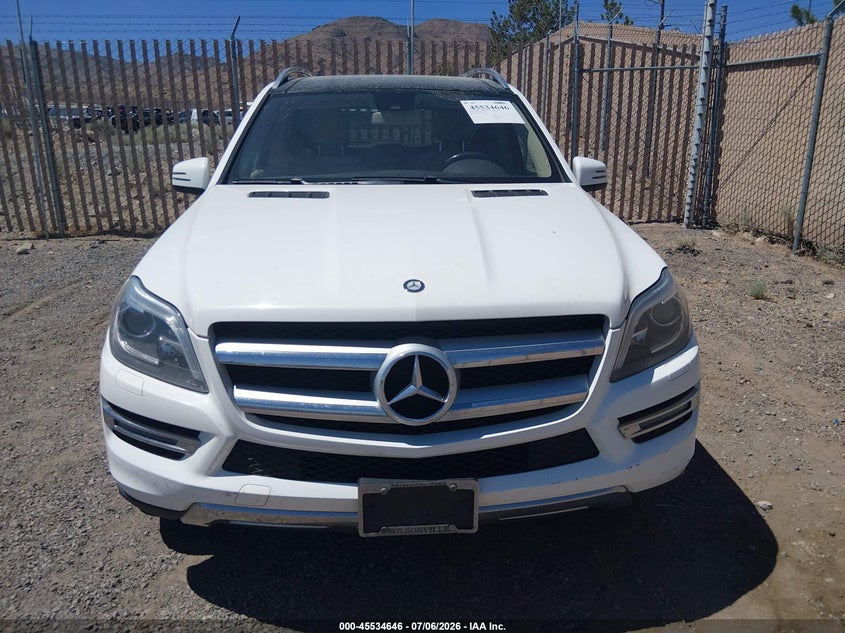 2016 Mercedes-Benz Gl 450 4Matic VIN: 4JGDF6EE2GA627838 Lot: 45534646