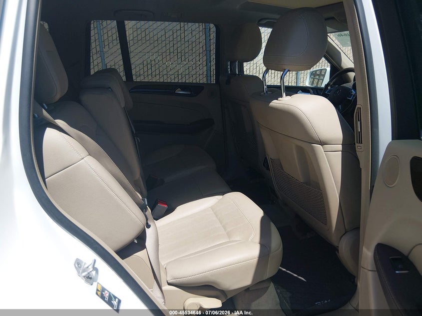 2016 Mercedes-Benz Gl 450 4Matic VIN: 4JGDF6EE2GA627838 Lot: 45534646