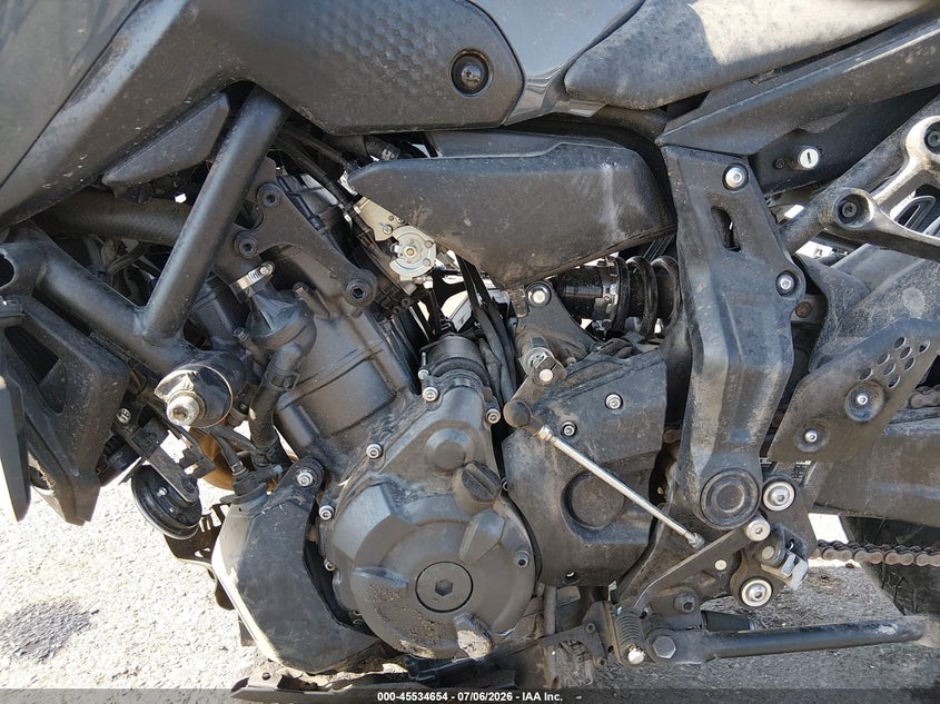 2021 Yamaha Mt07 VIN: JYARM32E3MA001080 Lot: 45534654