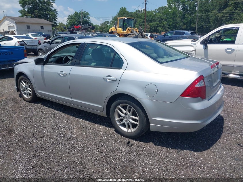 Vin: 3fahp0ga9br246728, lot: 46032920, ford fusion s 20113