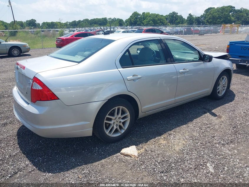 Vin: 3fahp0ga9br246728, lot: 46032920, ford fusion s 20114