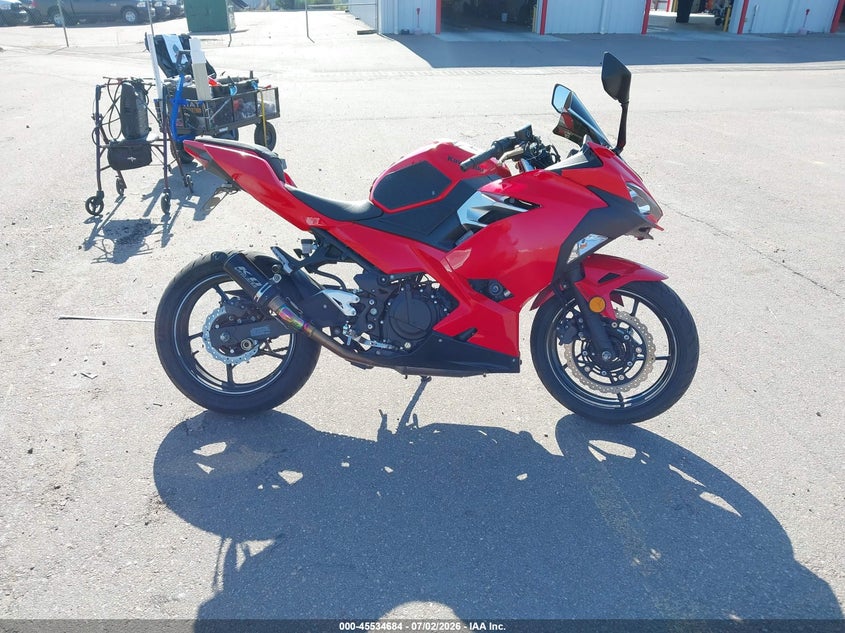 2021 Kawasaki Ex400 VIN: JKAEXKG1XMDAA2678 Lot: 45534684