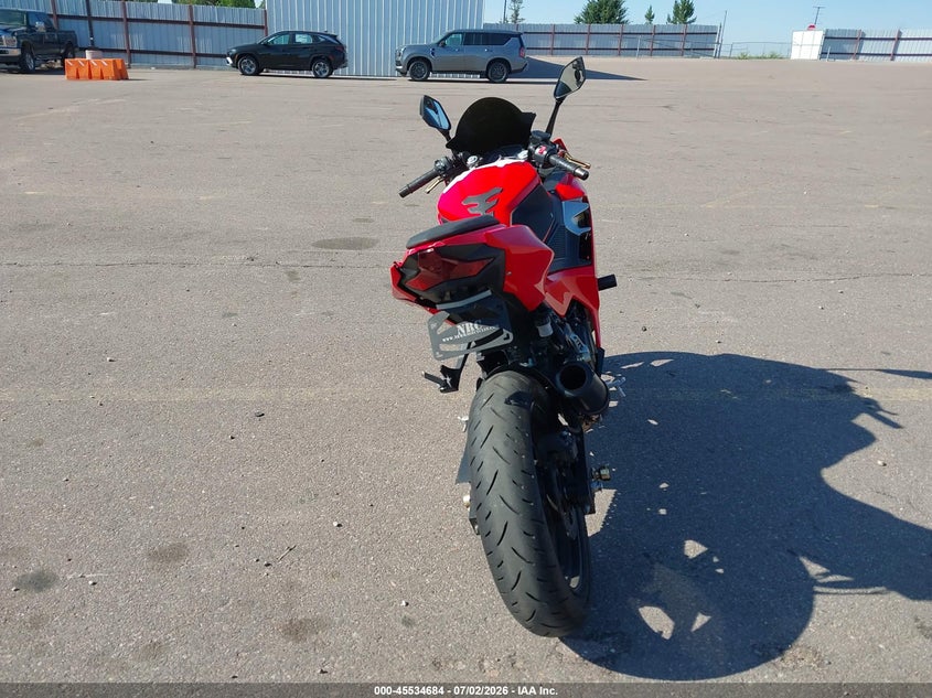 2021 Kawasaki Ex400 VIN: JKAEXKG1XMDAA2678 Lot: 45534684